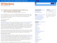 Tablet Screenshot of elfsternberg.com
